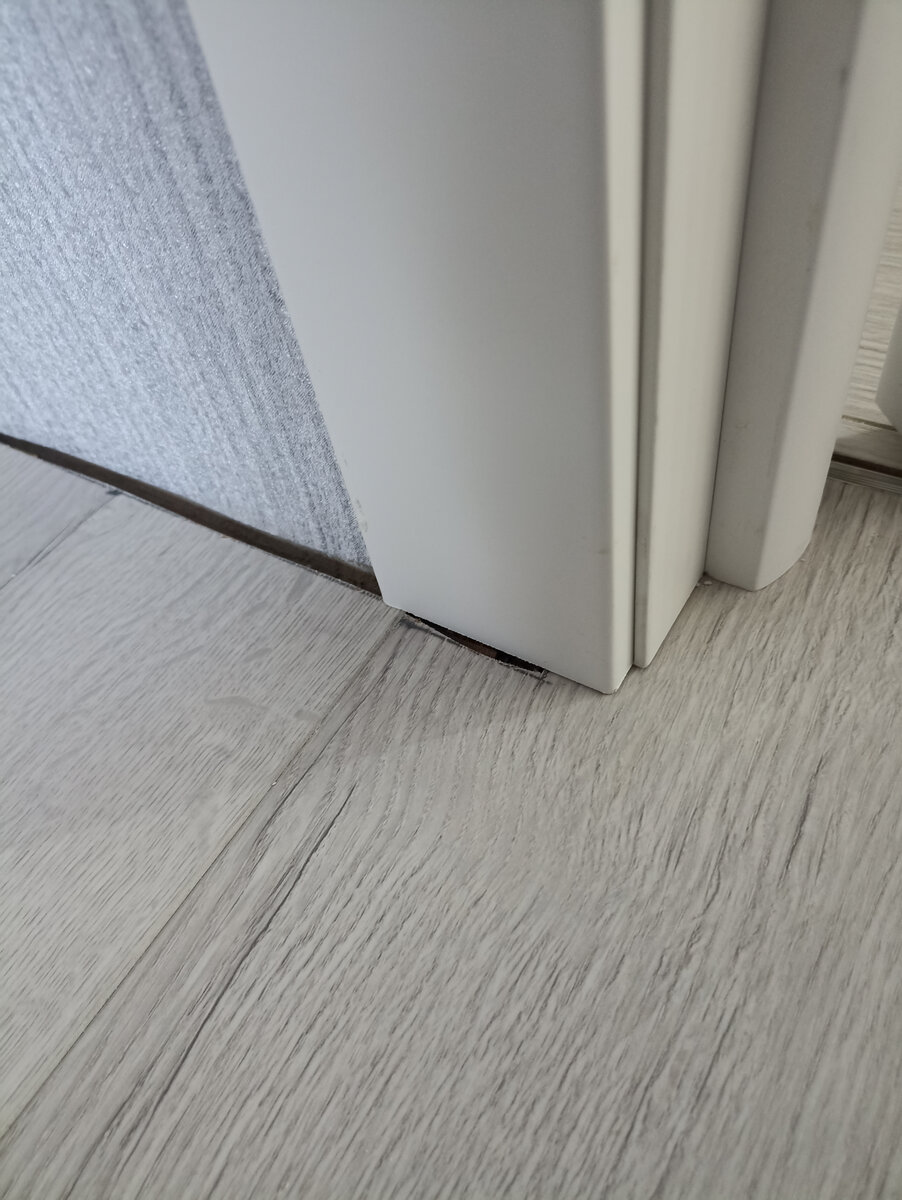 Ошибка при укладке ламината