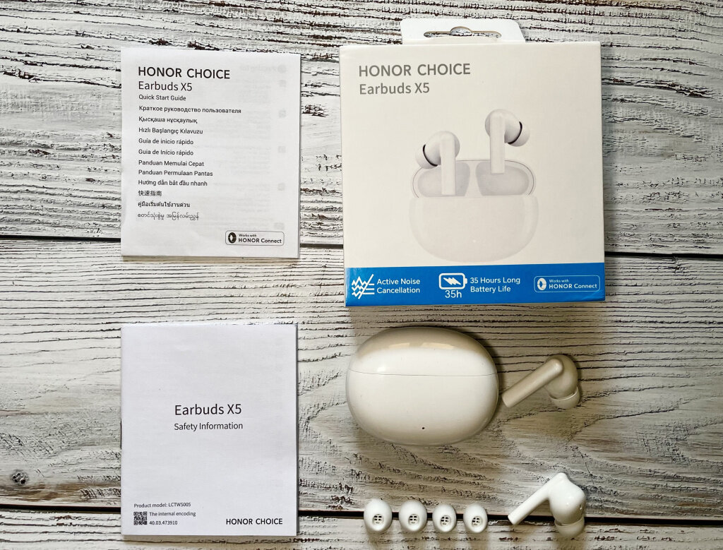 Honor choice earbuds x3 white