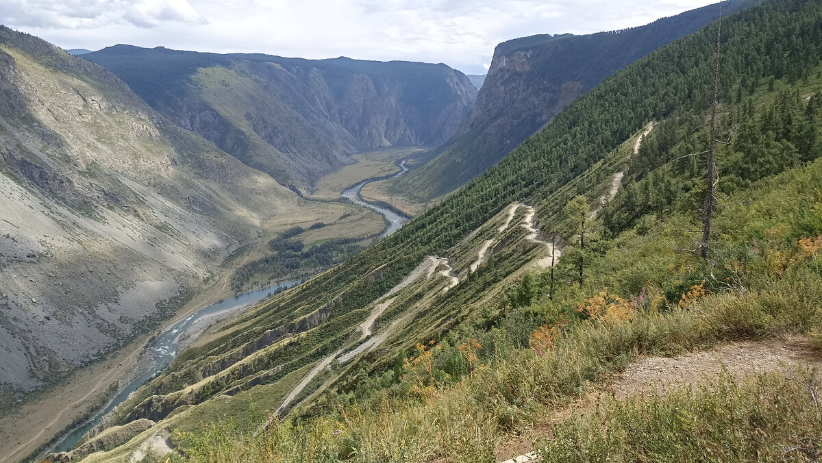 Перевал панорамный в Карачае