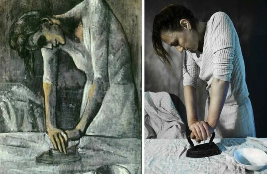    «Гладильщица», Пабло Пикассо