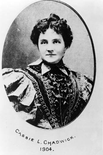 Кэсси Чедвик (Элизабет Бигли) (1857 - 1907) - американская мошенница, выдававшая себя за дочь и наследницу сталелитейного миллионера Эндрю Карнеги.