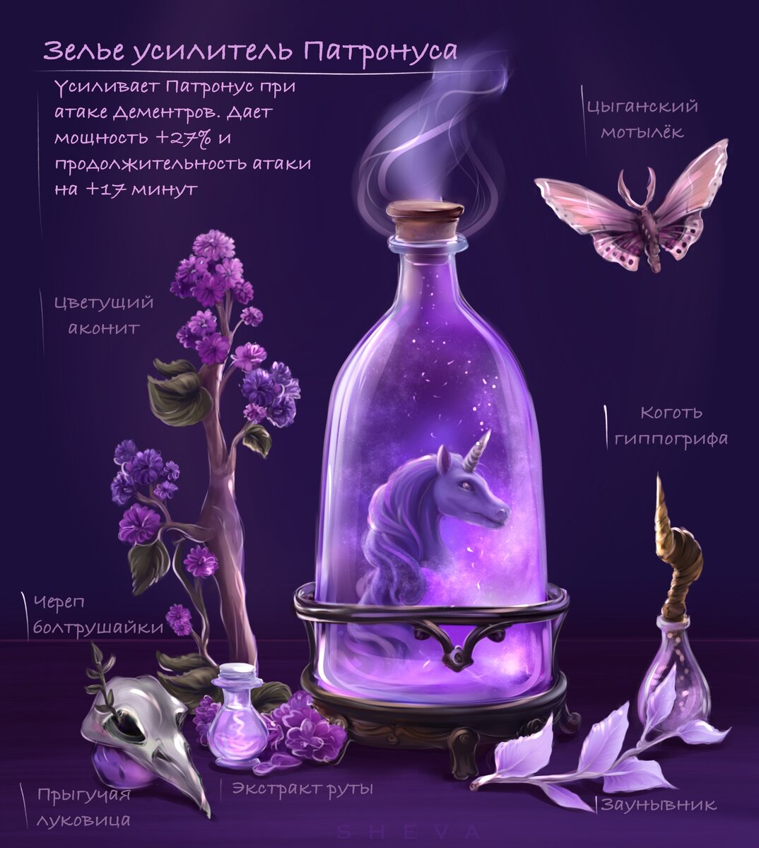 Зелье усилитель Патронуса