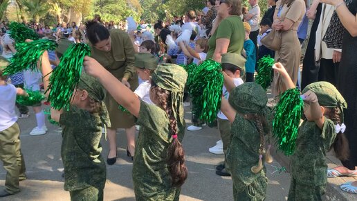 Маленькие сухумчане открыли торжества в честь освобождения города от грузинских оккупантов