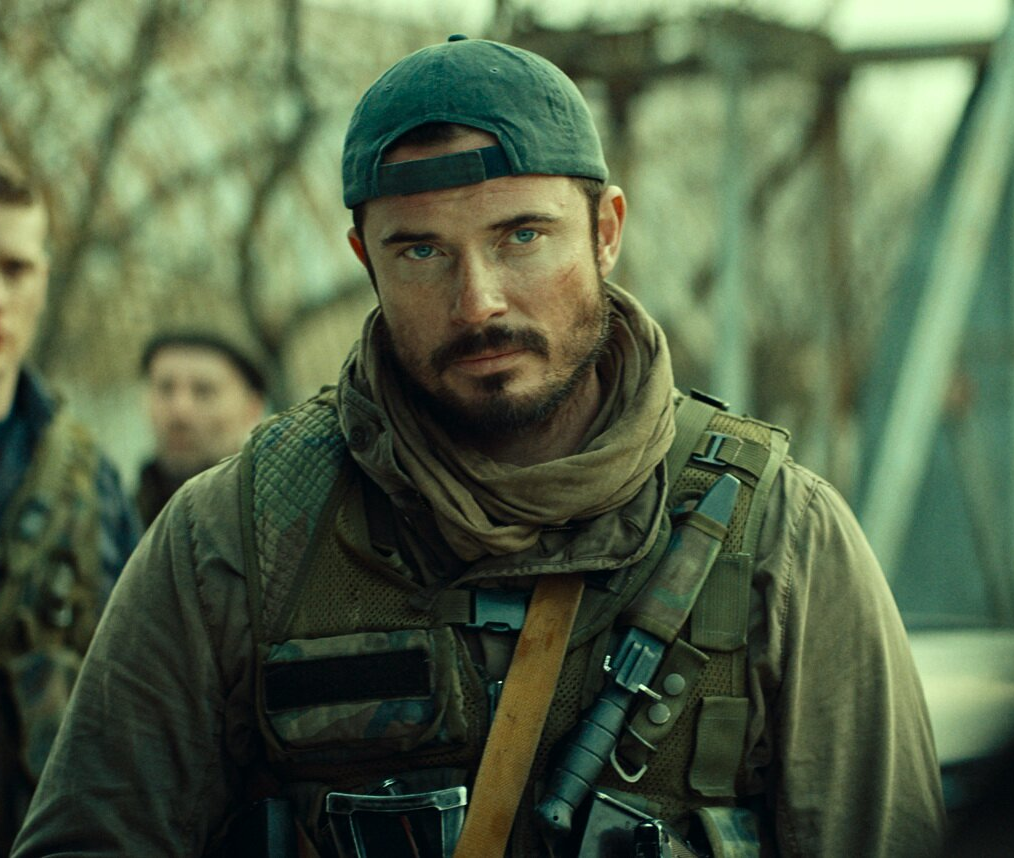 Антон Пампушный в фильме «Балканский рубеж». Кадр из фильма