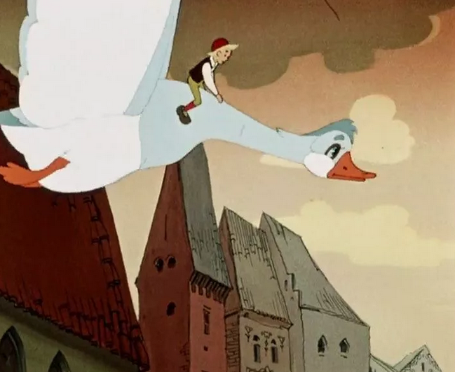Кадр из мультфильма "Заколдованный мальчик"