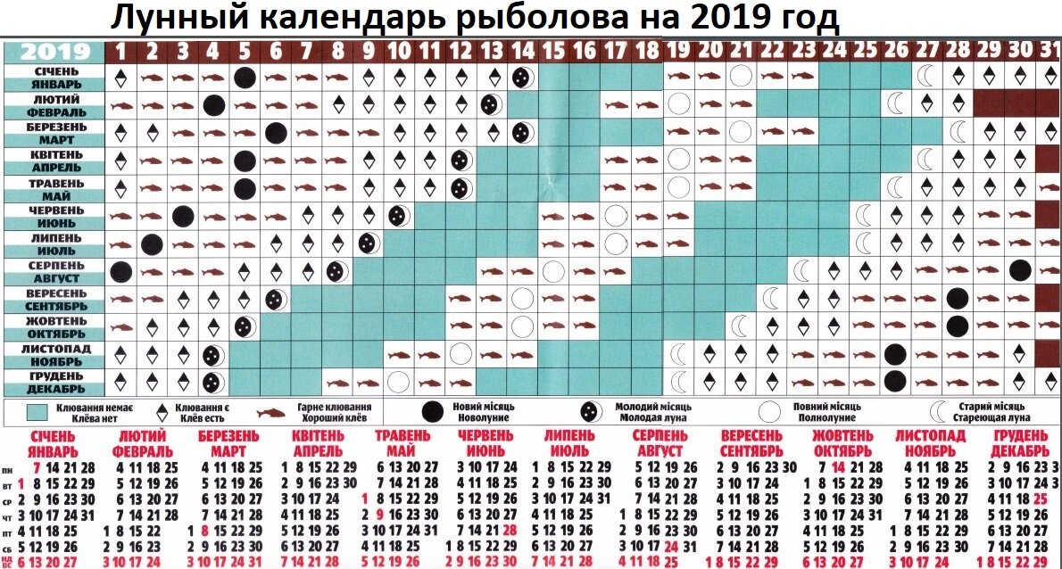 Лунный календарь рыболова на 2025г беларусь