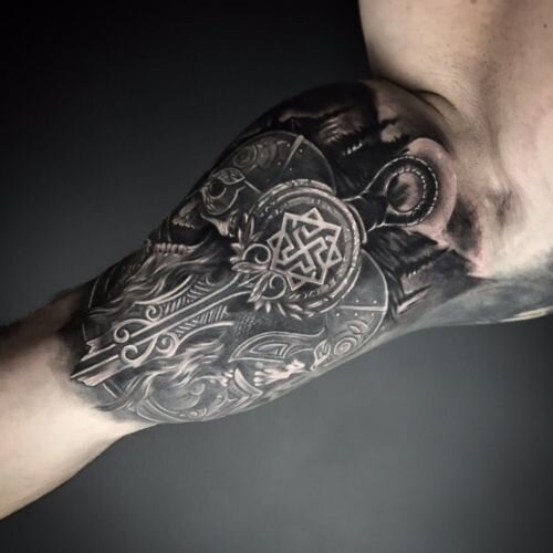Татуировки с изображением сварога