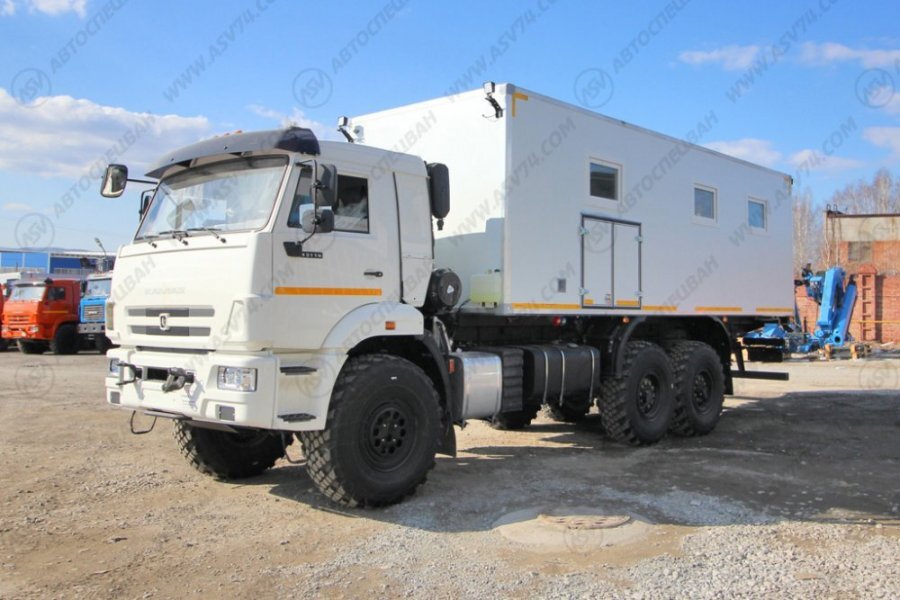 Мобильная столовая на шасси Камаз 43118-3027-50