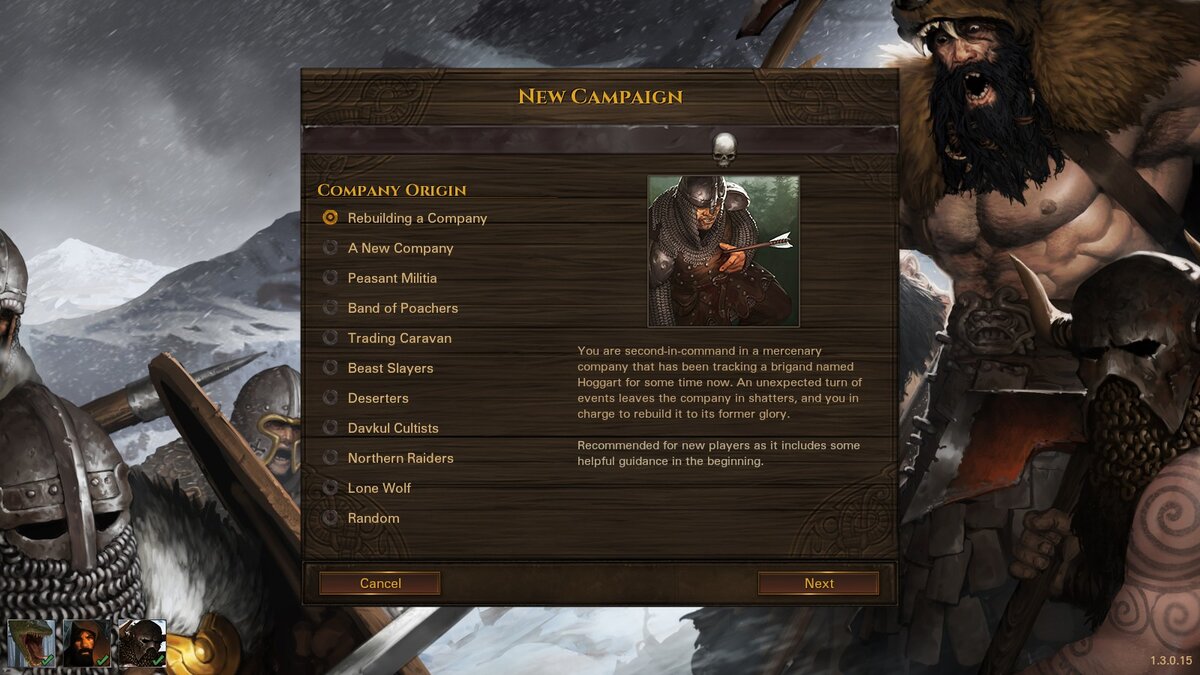 Два первых старта знакомы всем давно - это стандартное начало с Хоггартом и без