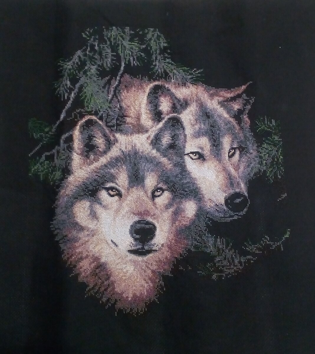 Обзор наборов для вышивки на тему «Волки».