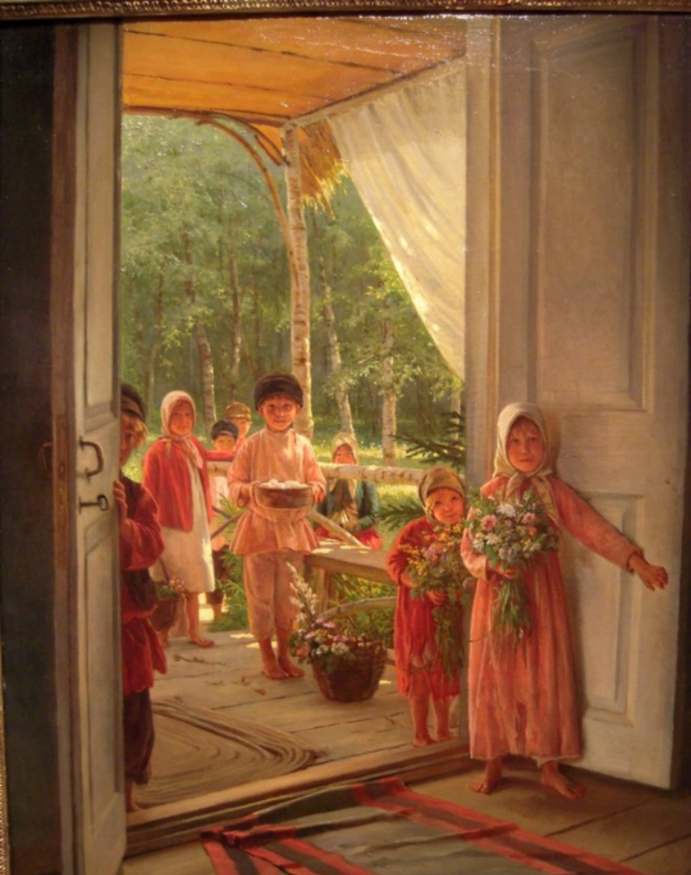 К.Лемох «В лето. С поздравлением»