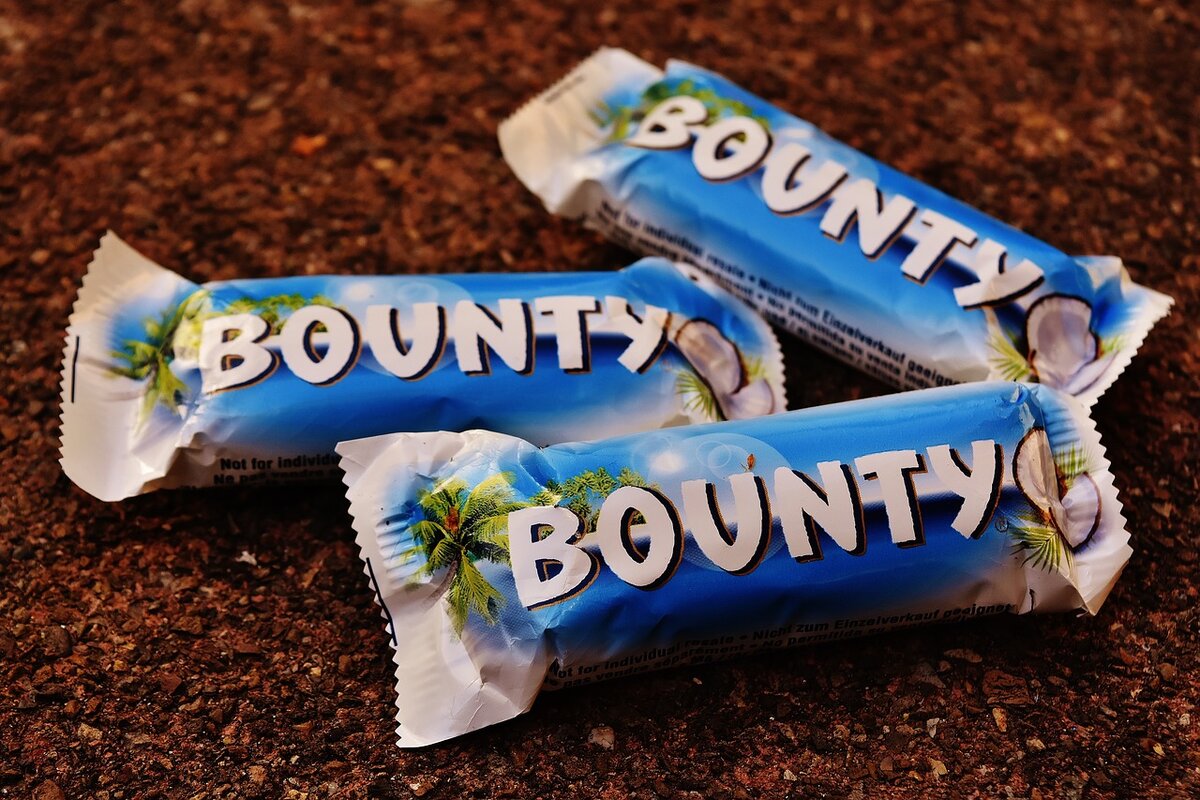 Плитка шоколада Bounty