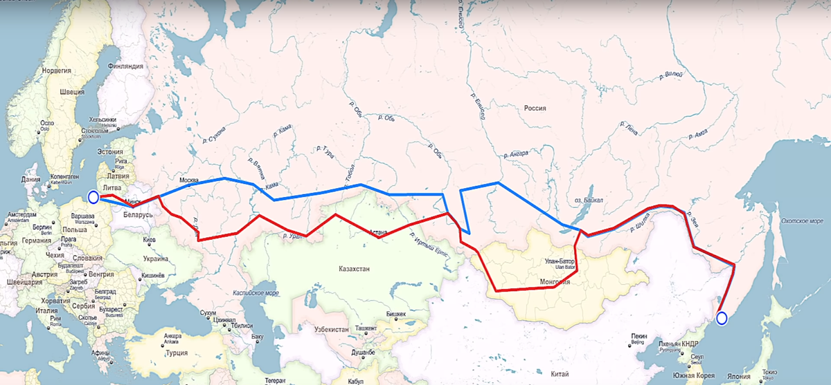 На мотоцикле из Калининграда во Владивосток 