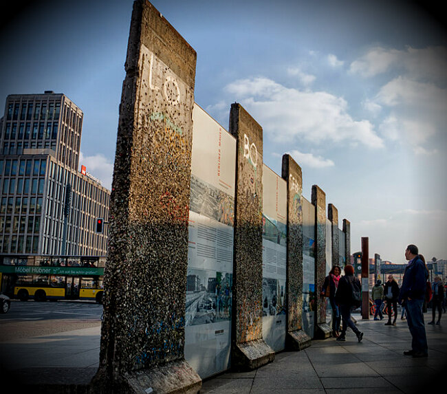 берлинская стена 1970.