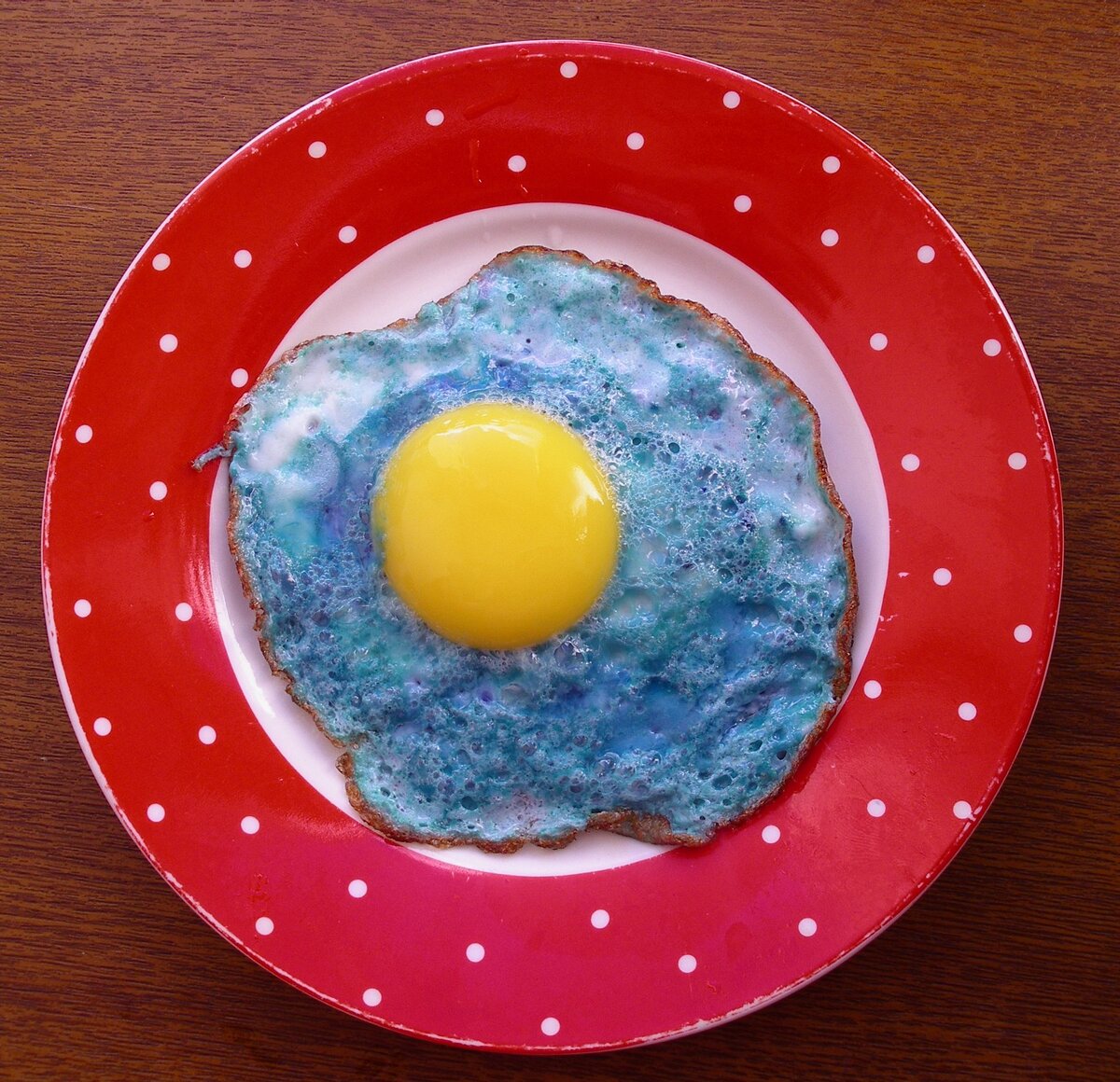 Синяя глазунья