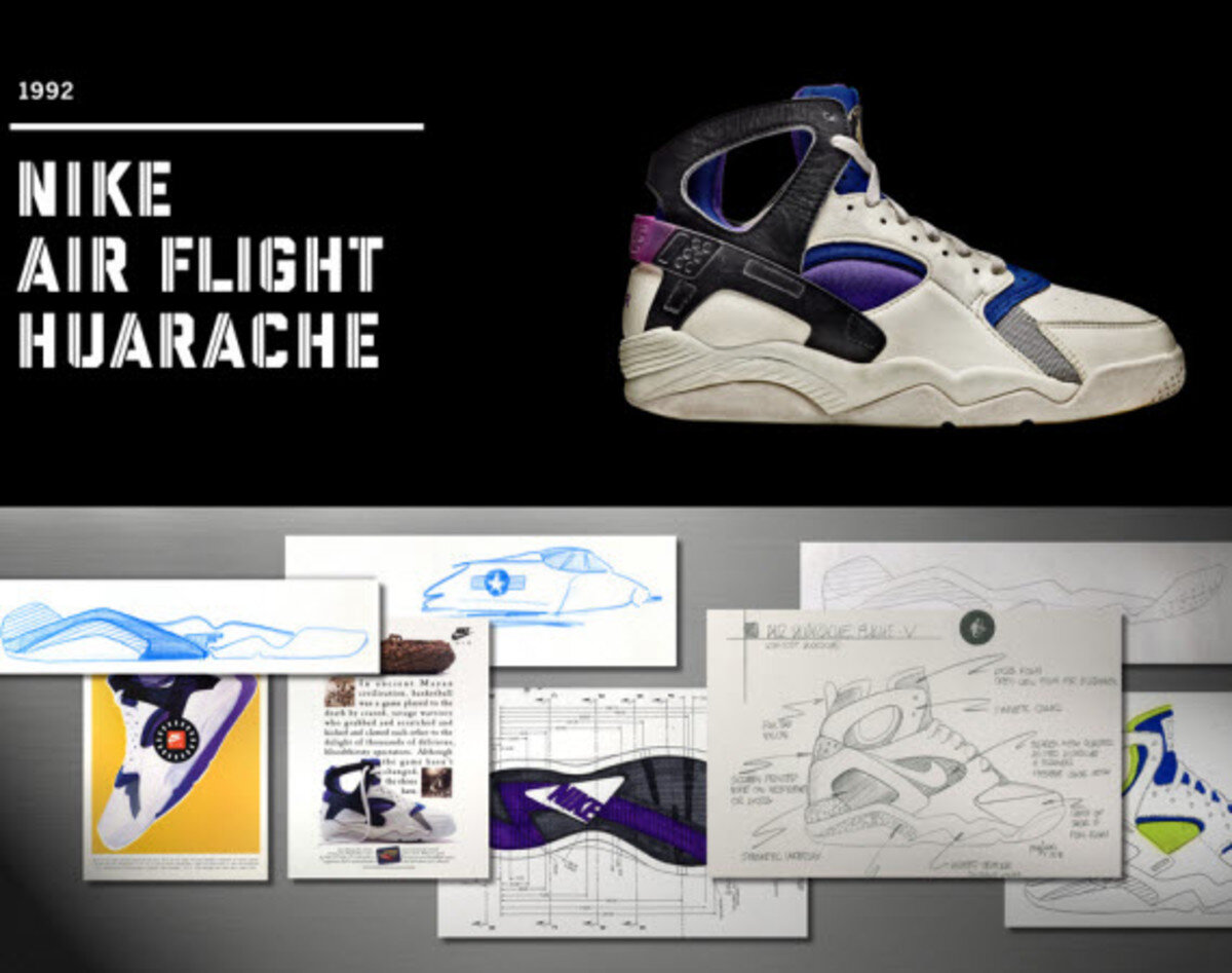 Air huarache 1992 best sale