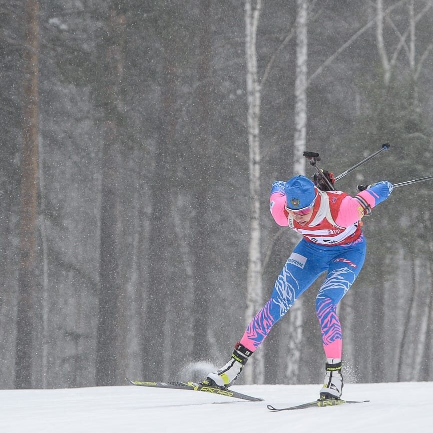 Светлана Миронова. Источник фото: russianbiathlon