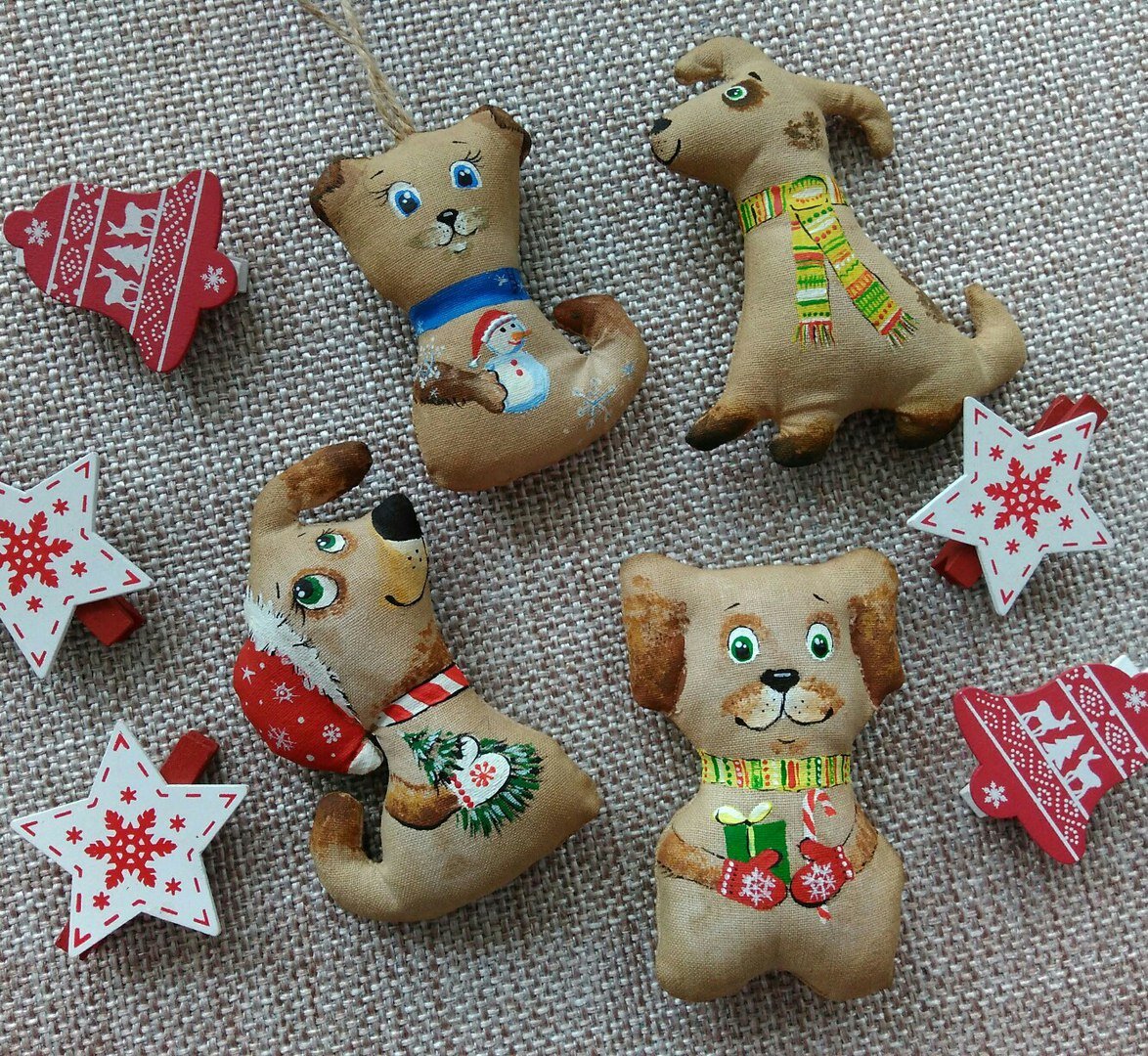 Кофейные собачки 