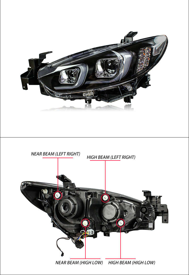Фара в сборе