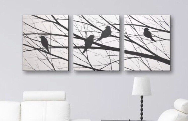 Три картины в одном стиле