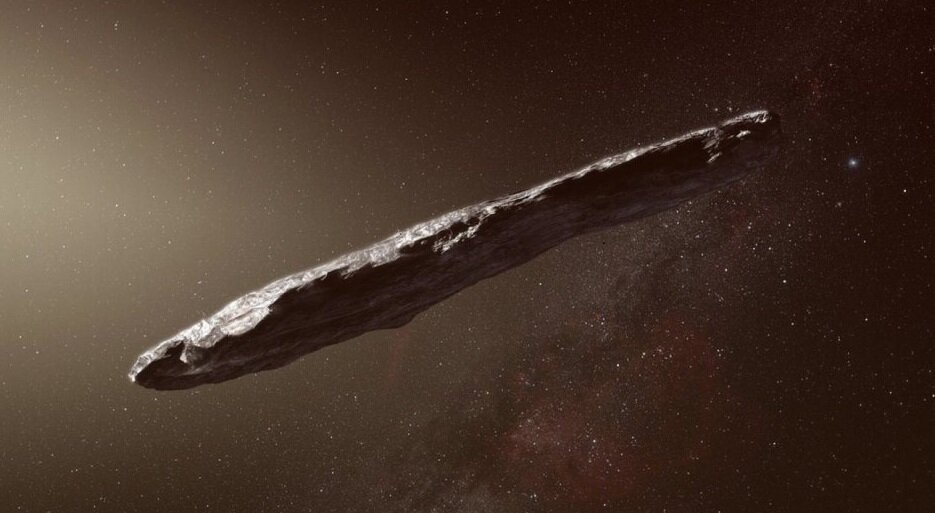 Oumuamua: иллюстрация фото @insoniascarvao / Twitter