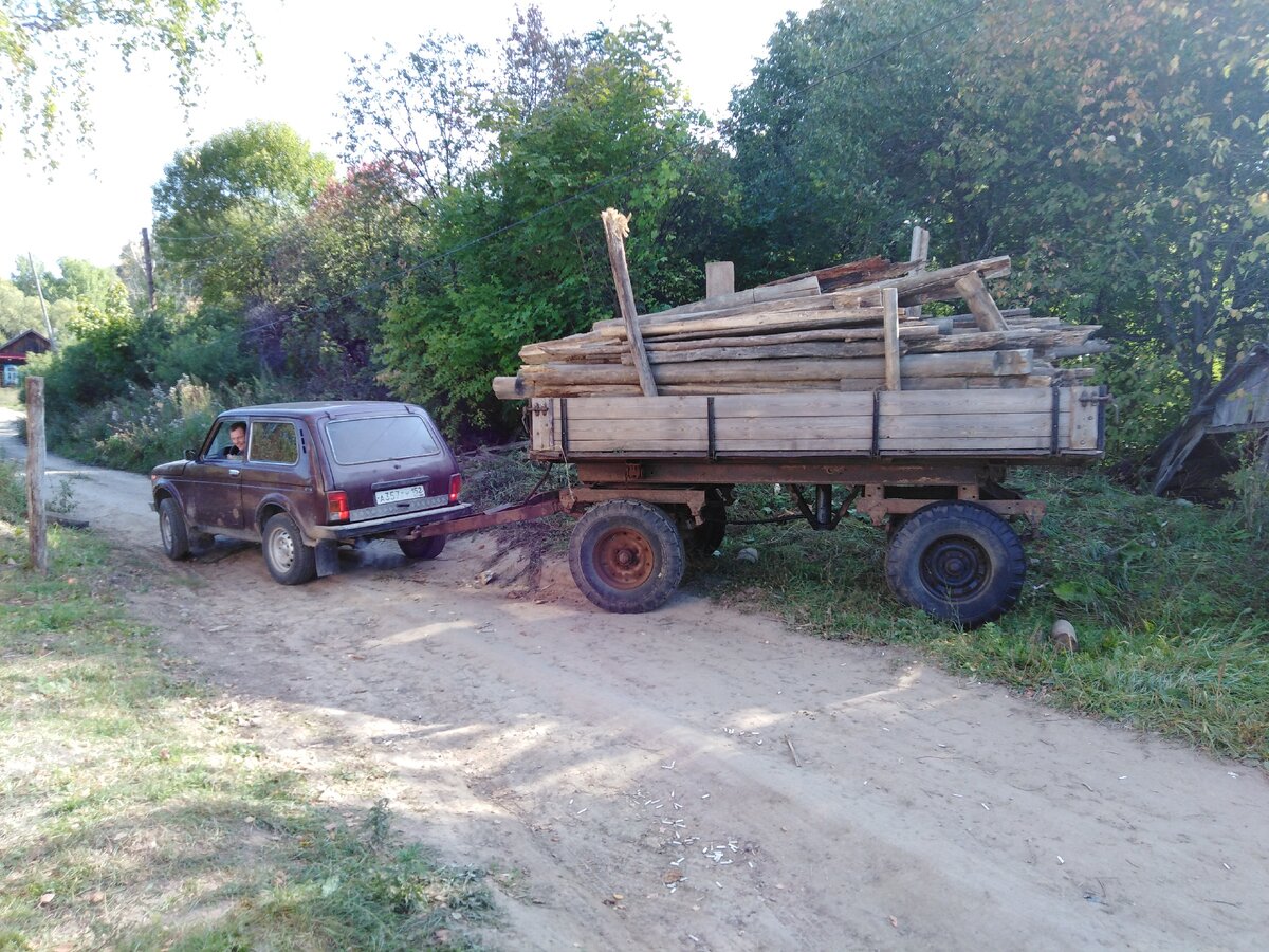 Готовим место под стройку. 