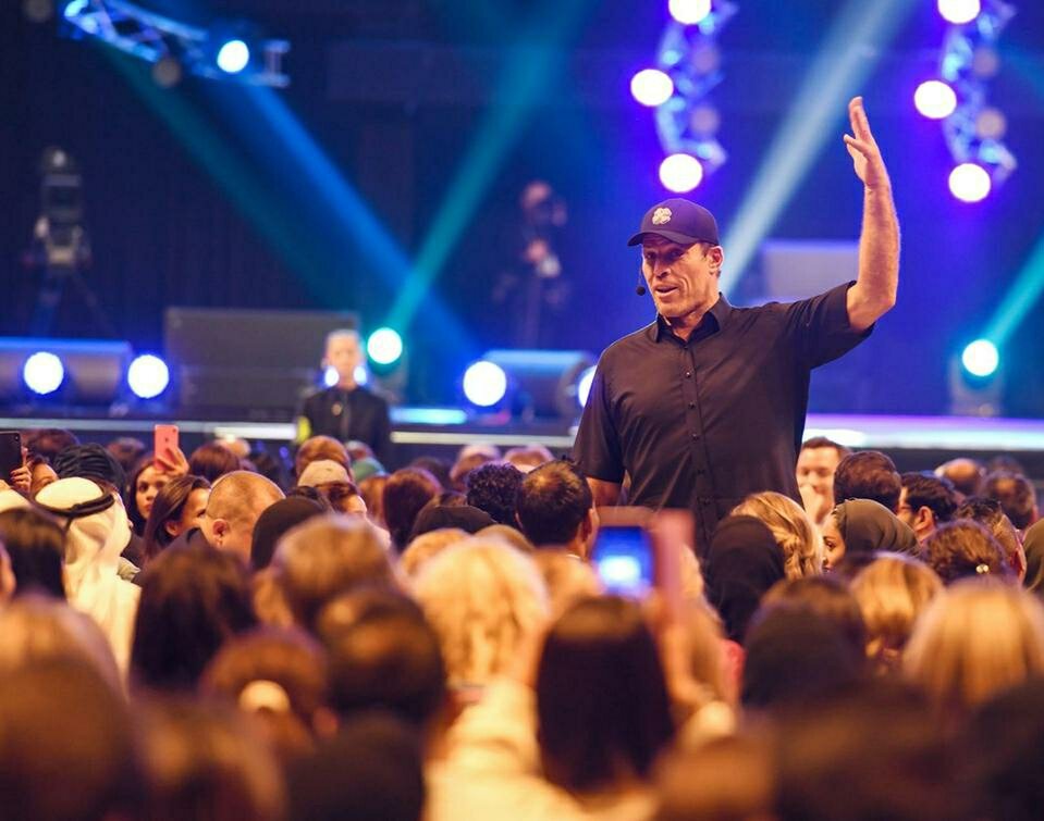 Фото с Тренинга Тони Робинса