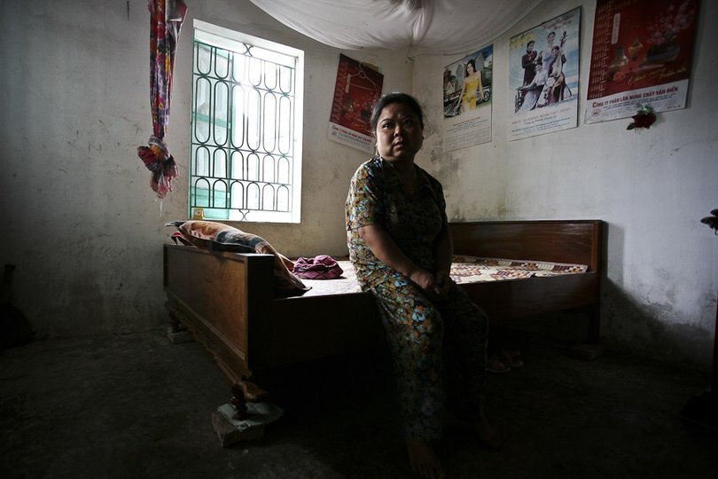 Маи Тхи Тао, 28 лет. Рост Маи составляет около одного метра