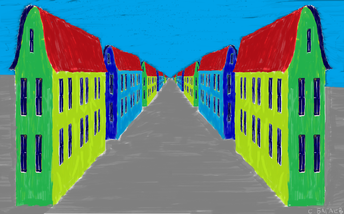 Нарисовано в Paint.