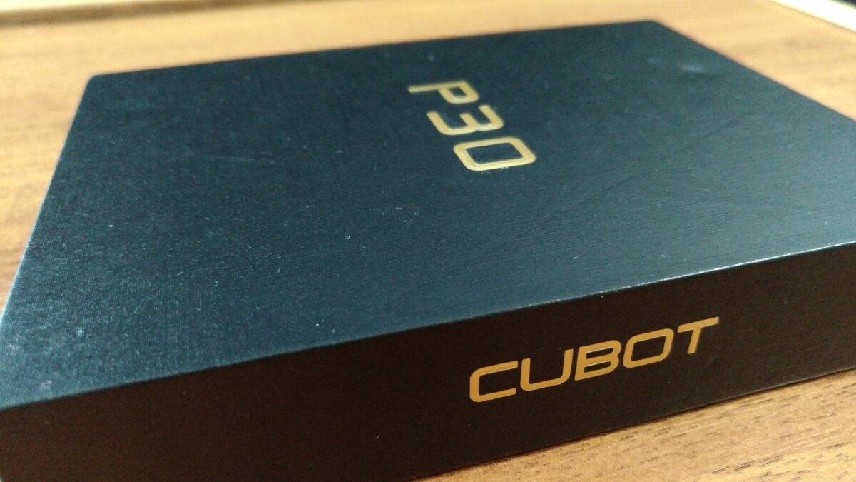 Коробка Cubot P30