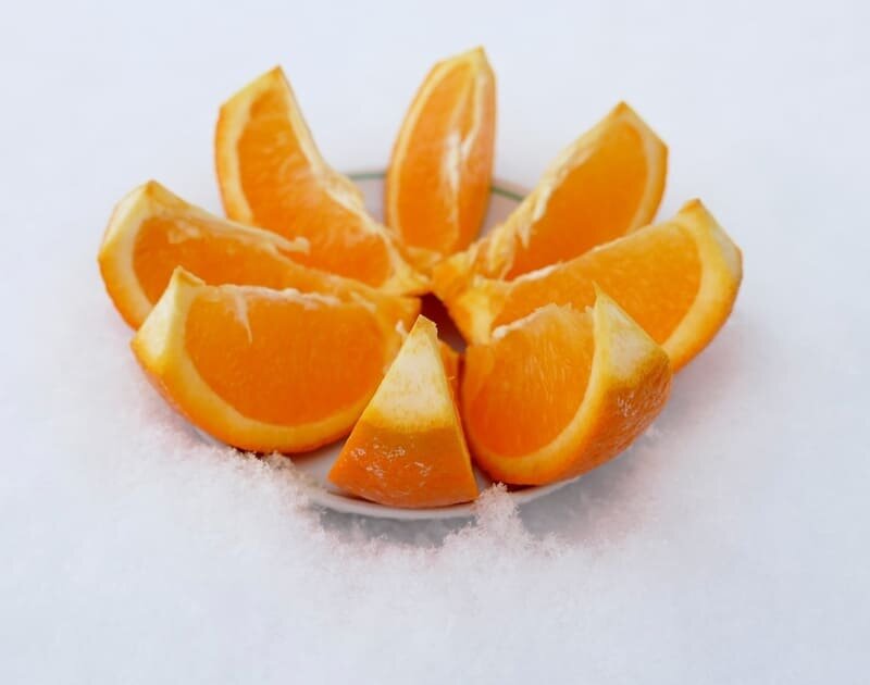 Апельсин делится по количеству его долек