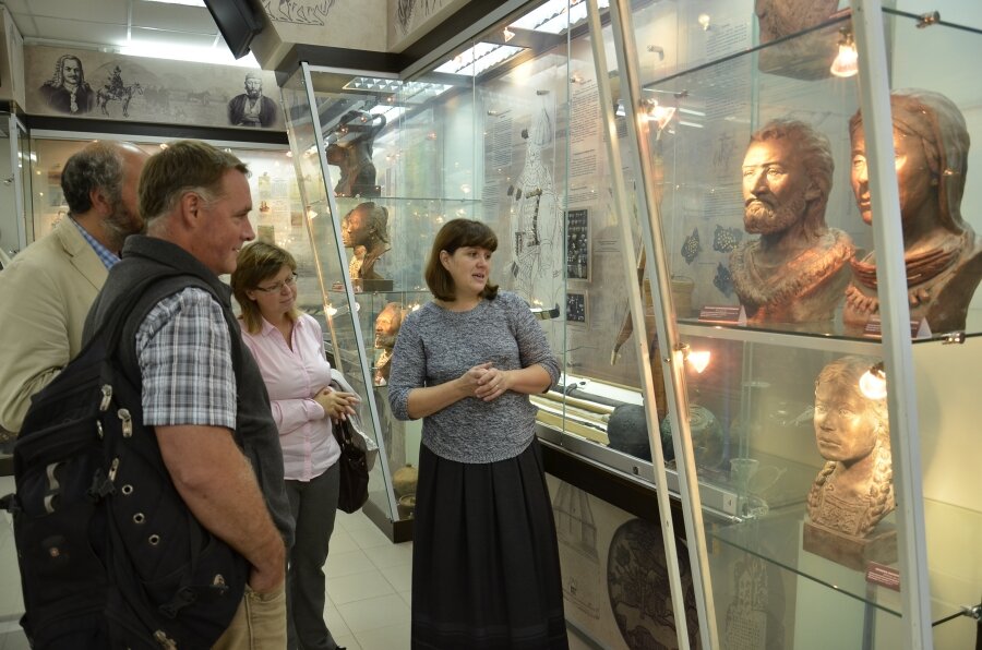В учебном музее ЮУрГУ «Наука и технологии Урала».