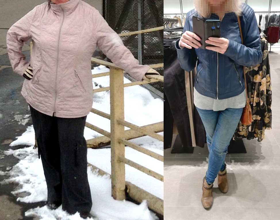 До и после. Фото автора.