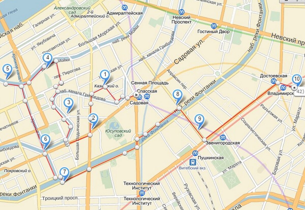 Карта маршрута также размещена в конце статьи 👇