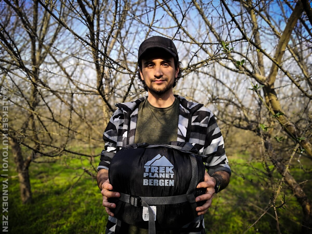 Обзор на спальный мешок Trek Planet Bergen