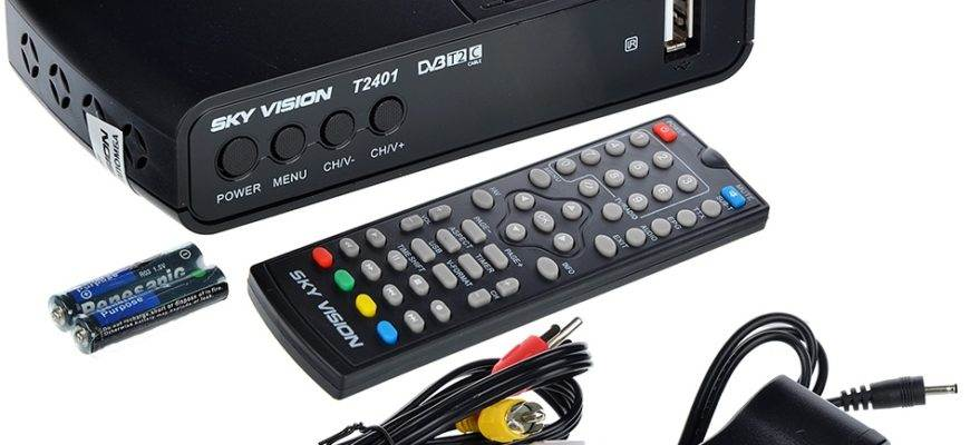 Для просмотра передач в формате "цифры" необходимо наличие ресивера, представляющего собой электронный прибор, применяемый для декодирования цифрового телесигнала. На новых моделях приемников не требуется подключение цифровой приставки к телевизору, все необходимые декодирующие блоки уже встроены в прибор.