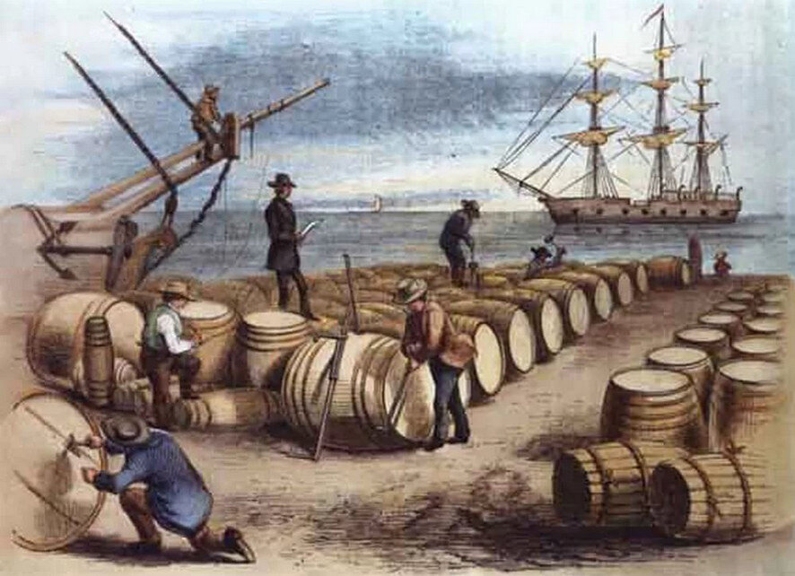 бочки с водой