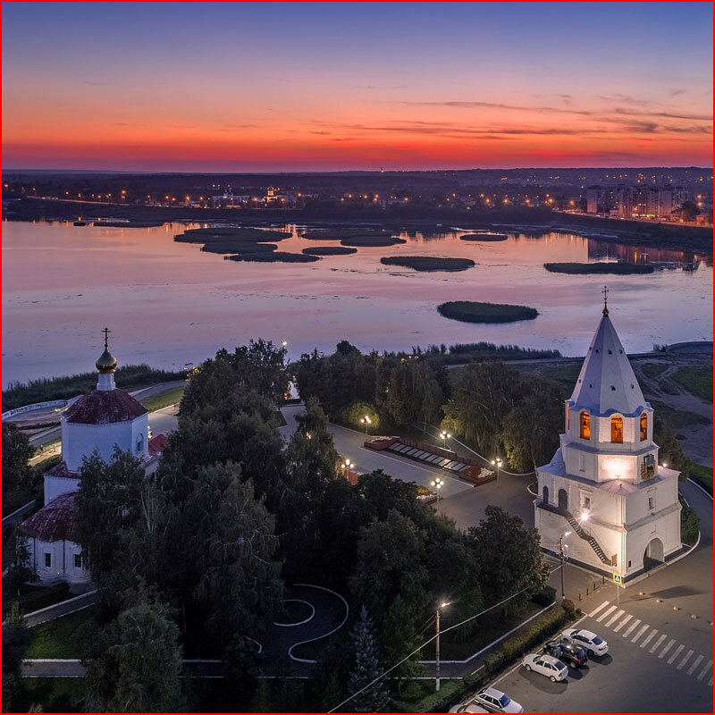Место впадения р Крымзы в Волгу.Здесь родилась Сызрань.Яндекс.картинки