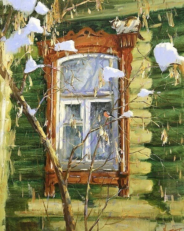 картина "Последний день зимы". источник: Яндекс картинки