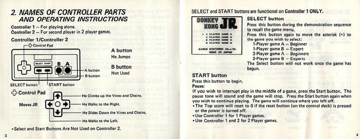 Буклет игры из комплекта США