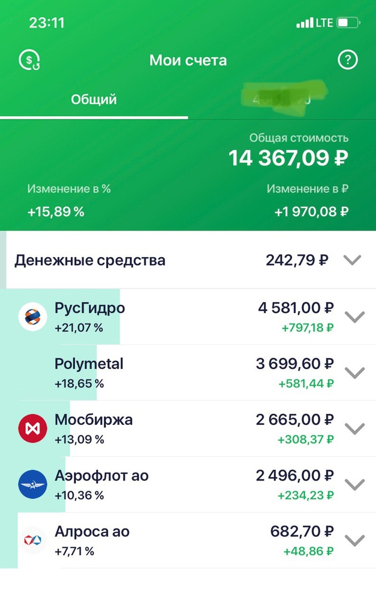 Мой скромный портфель