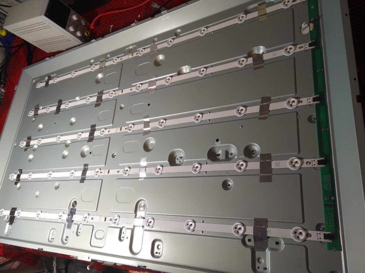 Ремонт светодиодной подсветки ЖК телевизора