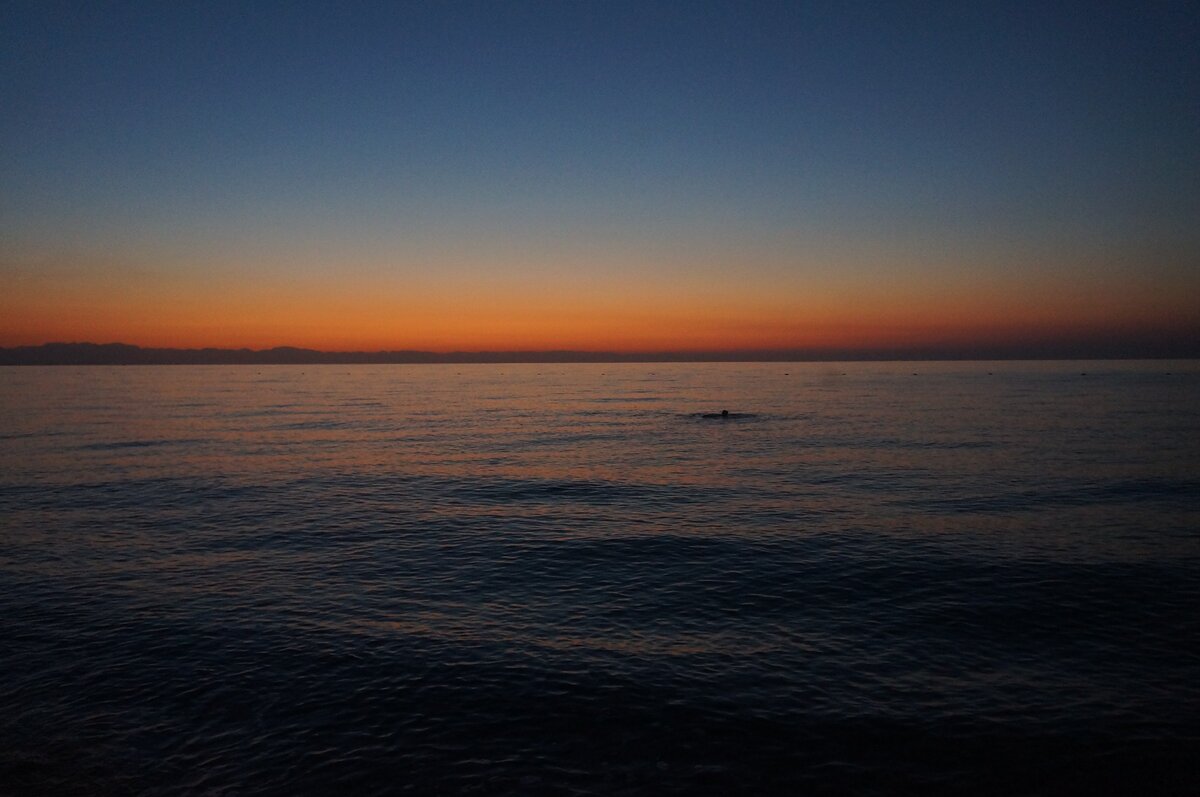 рассвет , морской пейзаж, восход солнца