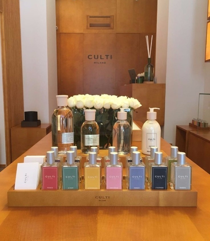 Бутик бренда CULTI MILANO в Наполи.