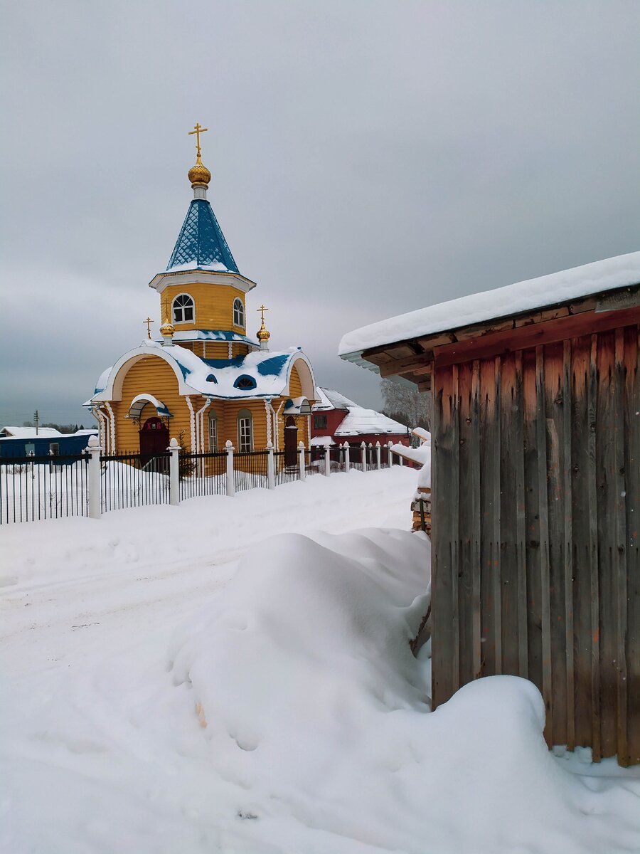 Храм и родник в Новых Чернушках. Удмуртия | Не такие. Путешествия. | Дзен