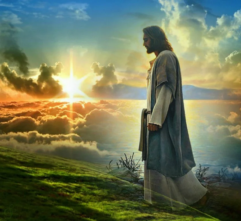 Светом сына твоего. Бог Иисус Христос. Христианский Бог. Путь к Господу. Христос и земля.