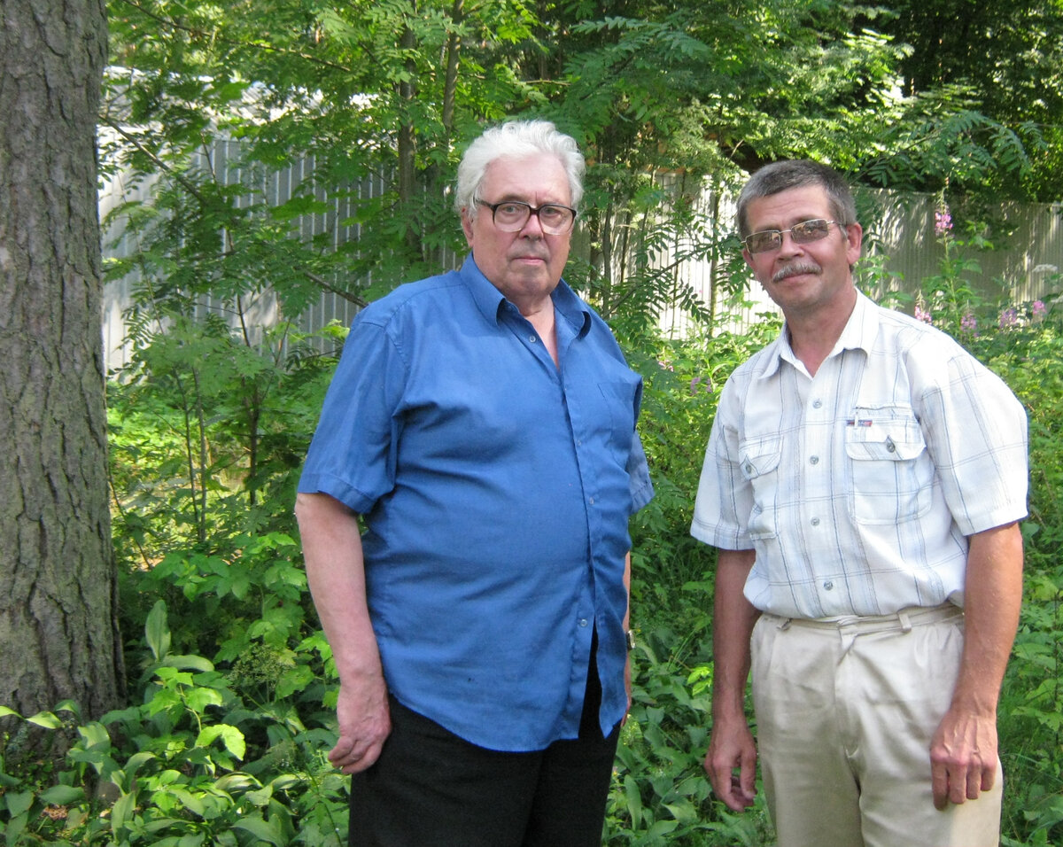 С профессором Носковым Г.А. во Всеволожске