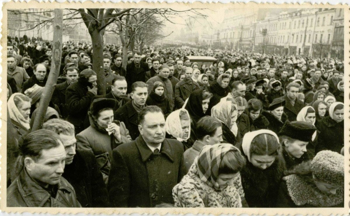 Фото похорон сталина в 1953 году