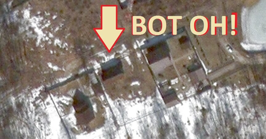 Мой дом на Яндекс.Картах. Вид со спутника