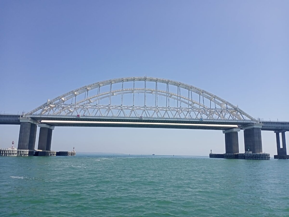 Крымский мост с высоты